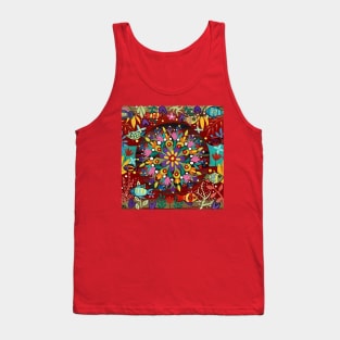 Kaleidoscopic Fish Tank Top